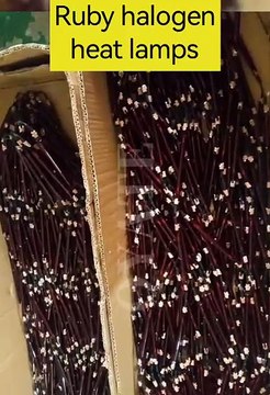 630mm 1500w ruby IR lamps stretch blow moulding machines heating equipment