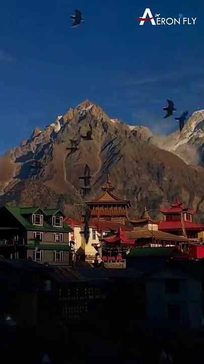 Kalpa: A heavenly abode where every sunrise feels like a prayer. 🌅🙏 | AeronFly | Make Your Safar Suhana