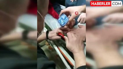 Zil Çanı Sıkışan Çocuk İçin İtfaiye Ekipleri Seferber Oldu