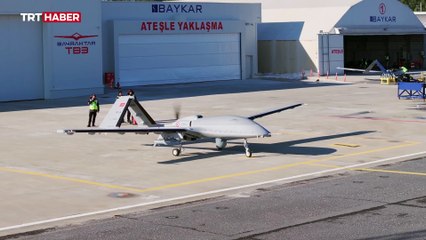 İlk kez silahlanan Bayraktar TB3 hedefi tam isabetle vurdu