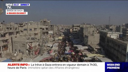Cessez-le-feu à Gaza: la trêve entrera en vigueur demain à 7h30