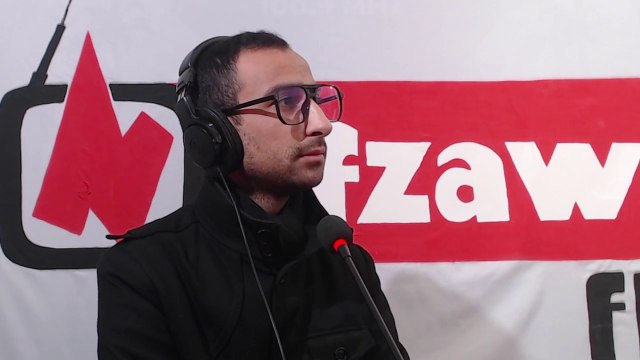 زوم على نفزاوة سيتي سليم بوعزي مرافق الطلبة في التظاهرة