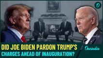 Biden 'Pardoned' Trump Before Leaving Office? Legal Mysteries Hits U.S Ahead of January 20