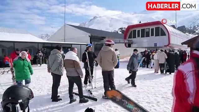 Ergan Kayak Merkezi Sömestr Tatilinde Dolup Taştı