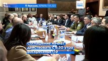 Правительство Израиля утвердило соглашение о прекращении огня в Газе, боевые действия будут приостановлены в воскресенье утром