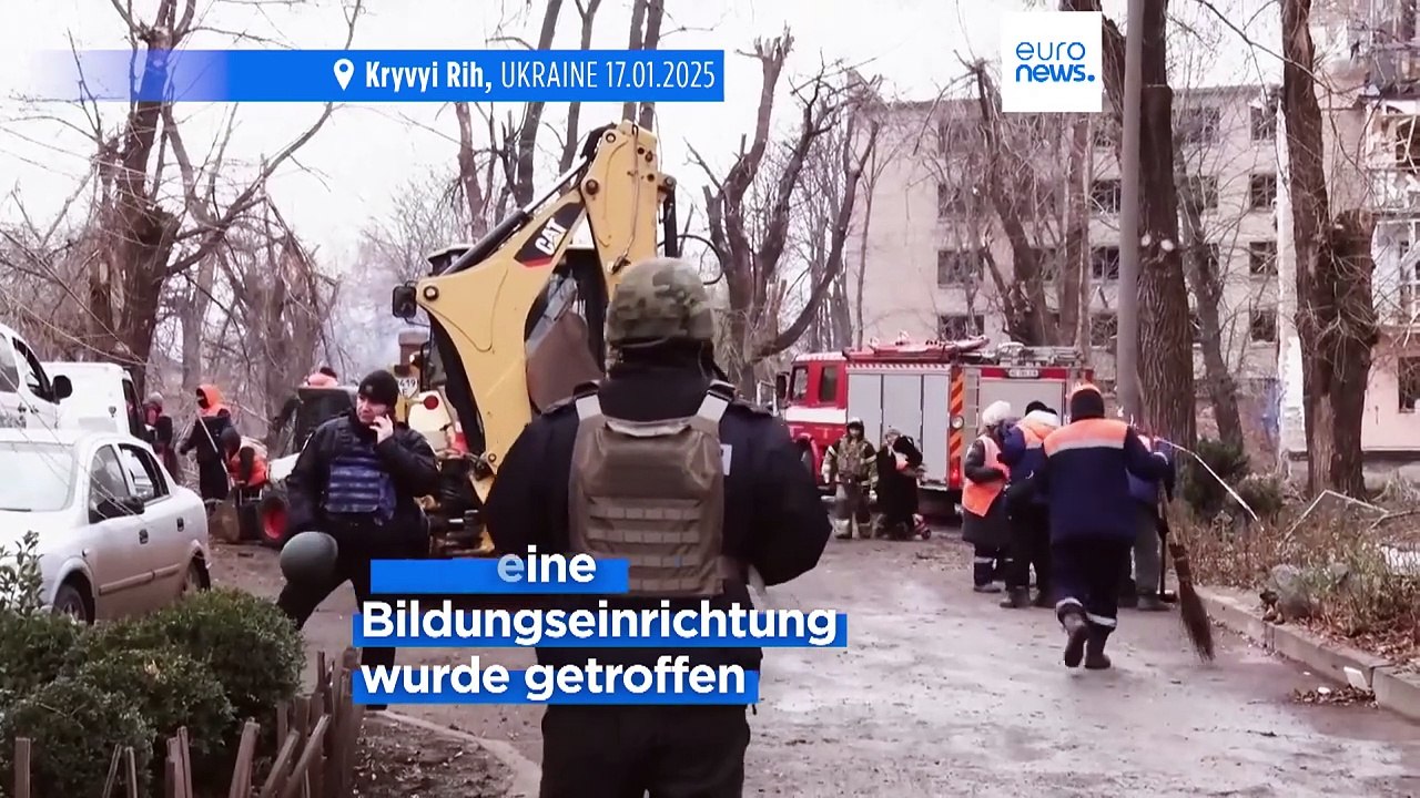 Mehrere Tote bei russischen Luftangriffen auf Kiew und Kryvyi Rih