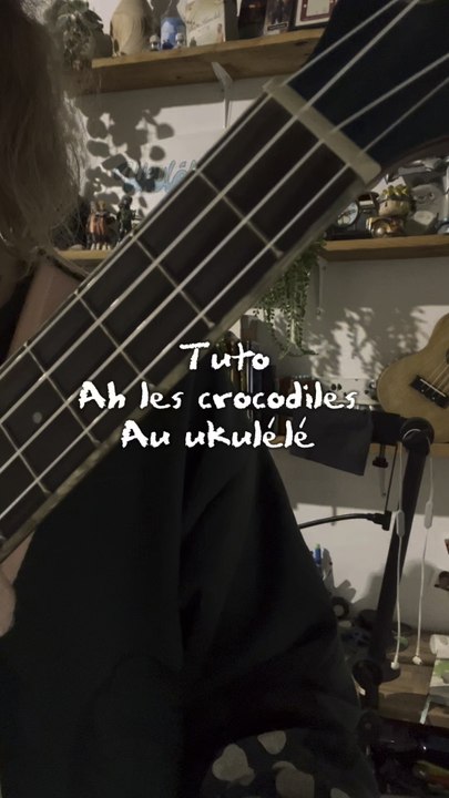 Ah les crocodiles tuto ukulélé  #ukulele # tuto