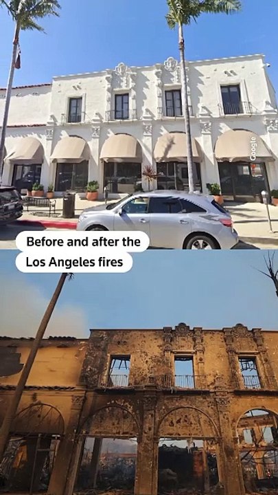 Deadly wildfires raging through Los Angeles have devoured thousands of structures, with five fires burning into a third night.