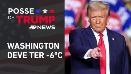 Posse de Donald Trump será dentro do Congresso devido ao frio