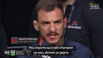 UFC 311 - Moicano : "Je ne peux pas me permettre de perdre"