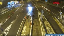 Catania, contromano in autostrada per 20 km: ripreso dalle telecamere di sorveglianza