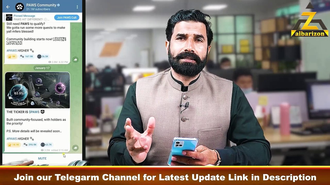 Paws Token Distribution   Last Step for Airdrop   Paws Airdrop Update   Crypto News   Albarizon