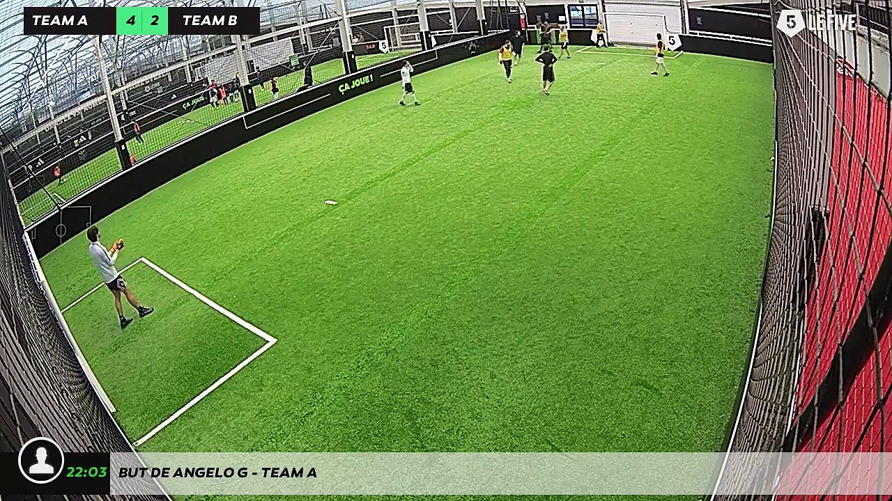 But de Angelo G - Team A