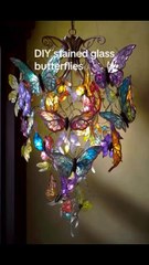 DIY Stained Glass Butterflies