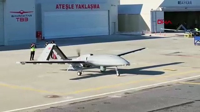 İlk kez silahlanan Bayraktar TB3 havalandı, hedefi tam isabet vurdu