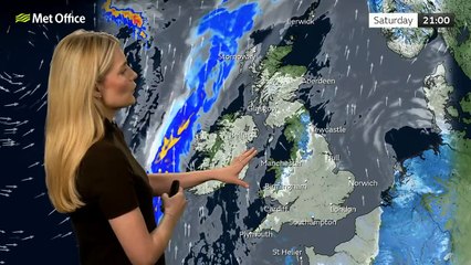 Met Office Saturday Afternoon Weather Forecast 18/01/2025