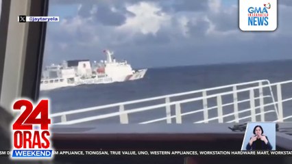 Monster ship ng China Coast Guard, patuloy ang ilegal na pagpapatrolya sa loob ng PHL EEZ | 24 Oras Weekend
