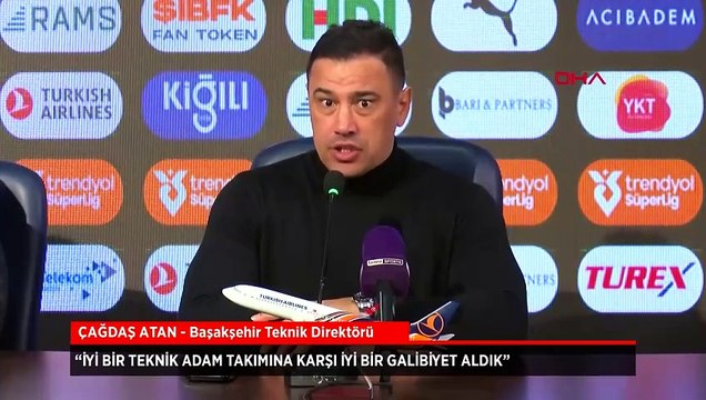 Başakşehir FK Teknik Direktörü Çağdaş Atan: Çok önemli bir maç kazandık