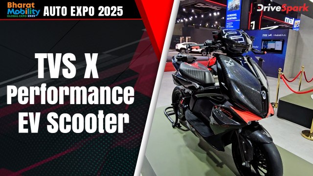 Auto Expo 2025: TVS X Performance Electric Scooter | In Tamil | Giri Mani