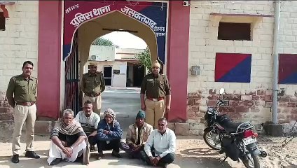 कुचामन पुलिस का बड़ा ऑपरेशन, 157 ठिकानों पर की छापेमारी, 65 बदमाश गिरफ्तार