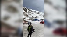 Accidente en la estación de esquí de Astún