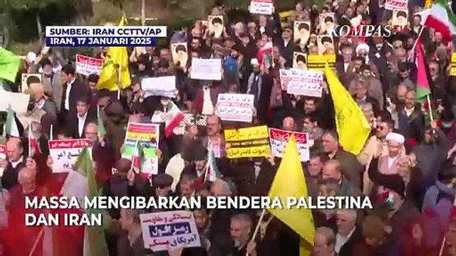 Yaman, Iran, Afghanistan Demo Dukung Gencatan Senjata Israel-Hamas