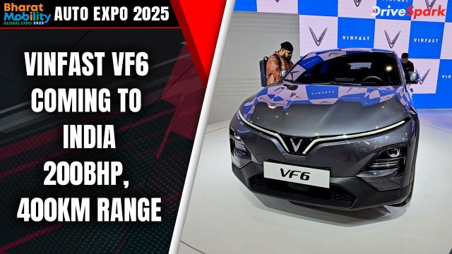 Auto Expo 2025: Vinfast VF6 Coming To India | Electric Premium Crossover | Promeet Ghosh