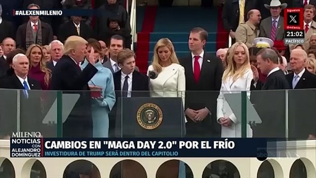 Se anuncian cambios a la ceremonia de Donald Trump tras pronóstico de bajas temperaturas