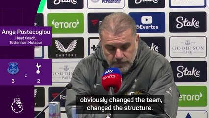 'It's a pretty extreme situation' - Postecoglou laments more injuries as Spurs lose again