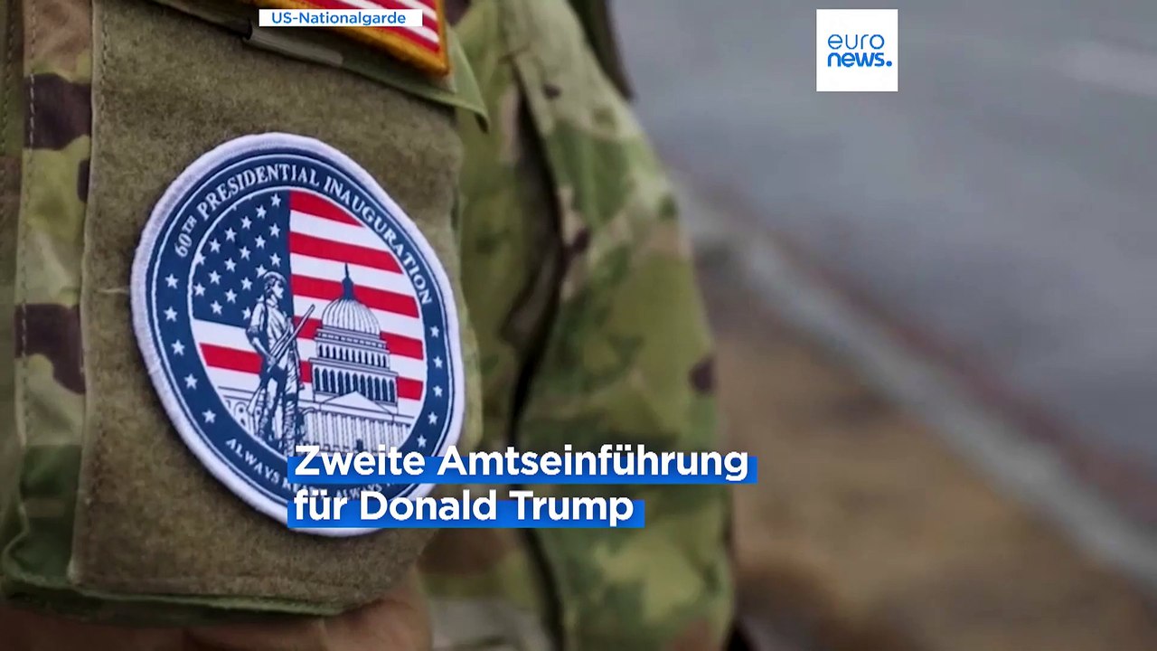 8.000 Soldaten: USA rüsten sich für Trumps Amtseinführung