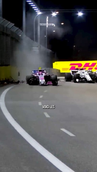 Les pires crash entre coéquipiers en Formule 1 #sport #formule1