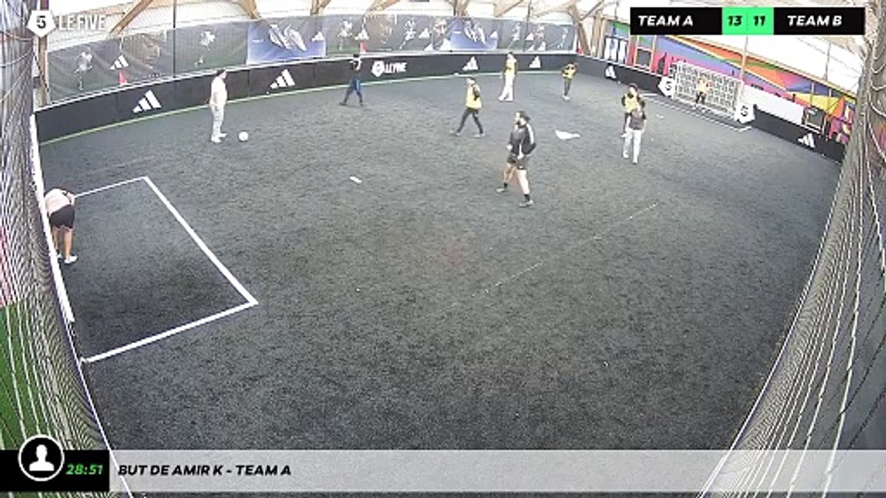 But de Amir K - Team A