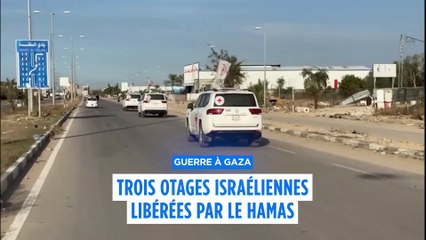 Gaza : les trois premières otages israéliennes libérées sont de retour en Israël
