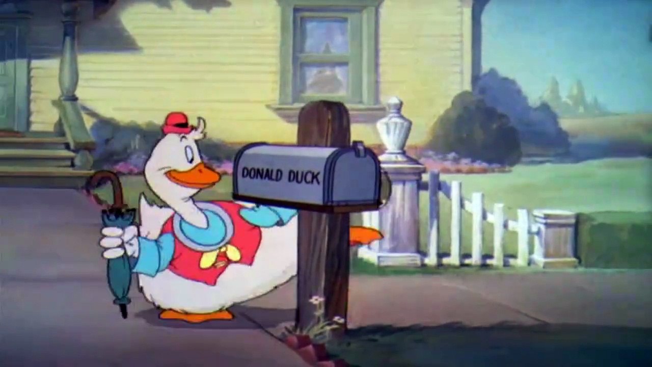 Donald Duck Cartoons 9 - Donald's Cousin Gus (1939) | "He don't eat much," Really?