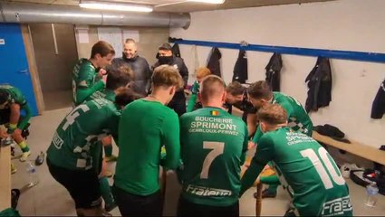 Les Unionistes de Bossière-Gembloux fêtent leur succès à Couvin.