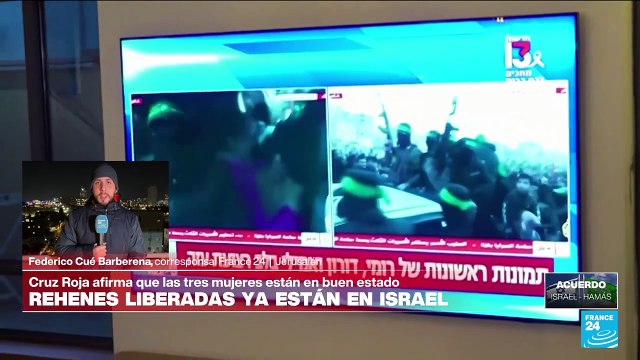 Informe desde Jerusalén: primeras israelíes liberadas en Gaza son recibidas en Israel