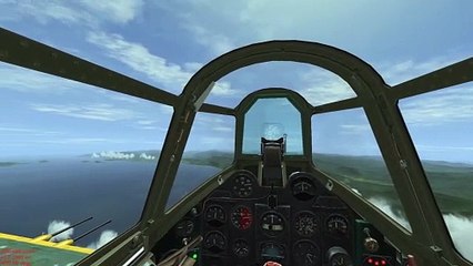 IL-2 Sturmovik 1946　試製紫電改五（N1K5-J） 松山基地　P51、2機来襲