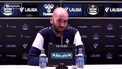 Claudio Giráldez: "El odio que ha recibido Douvikas no es justificado"