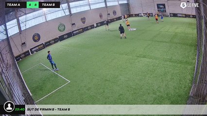 But de Firmin B - Team B