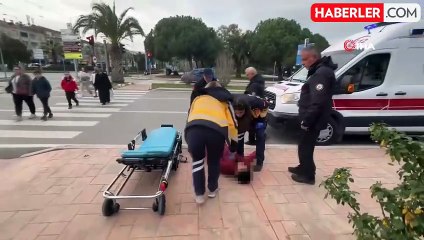 Madde etkisiyle yere yığılan 17 yaşındaki çocuğun anları kamerada