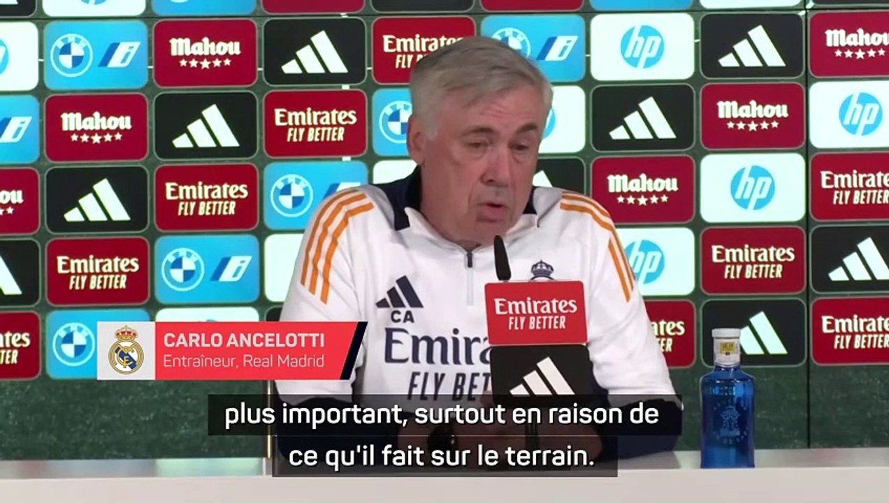 Ancelotti : "Mbappé est de plus en plus important"