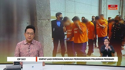 Op Sky: Empat lagi direman, rasuah lulus permohonan pinjaman peribadi