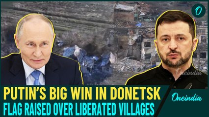VIDEO| Putin’s Men Take Control of Donetsk Villages, Clear 600 Homes| Russian Troops Celebrate Win