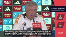 'I have no problem' - Ancelotti feels full support from Real despite criticism