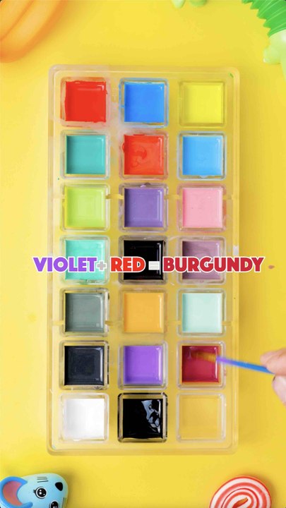 Créons 16 nouvelles couleurs à partir des 3 couleurs primaires ! 🎨✨