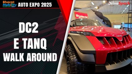 Auto Expo 2025: DC2 Showcased e-TANQ Off-Roader | ಇದೆಂಥಾ ಕಾರು ಸಾರ್‌!