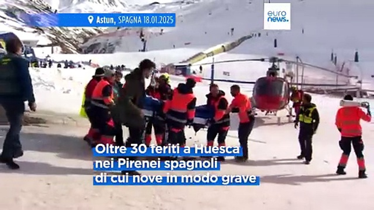 Precipita una seggiovia in Spagna: decine di feriti, 9 sono gravi