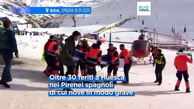 Precipita una seggiovia in Spagna: decine di feriti, 9 sono gravi