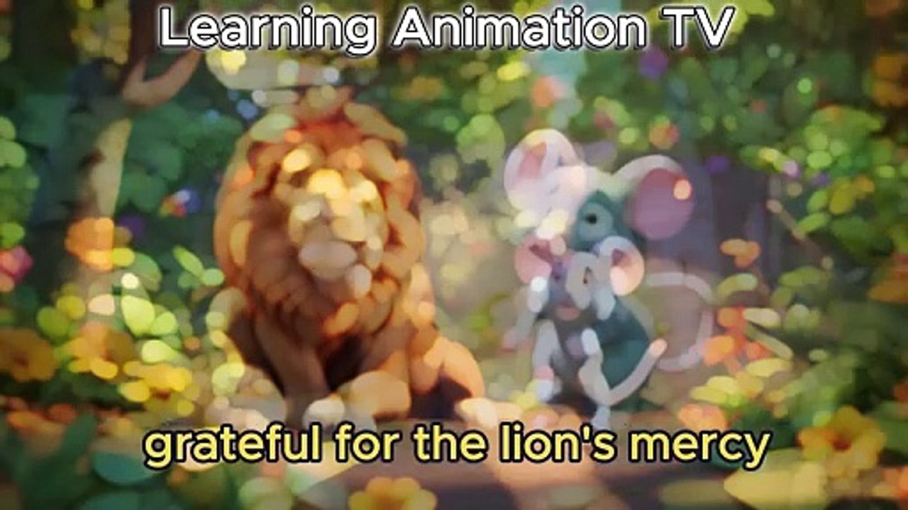 The Lion And The Mouse Story In English | English Story For Kids | Bedtime Story For Children