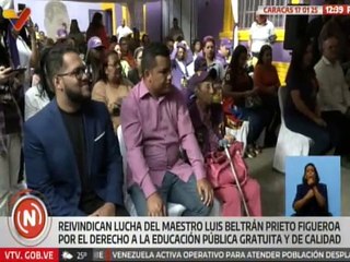 Caracas | Resaltan lucha del maestro de la patria Prieto Figueroa en el Concejo Municipal